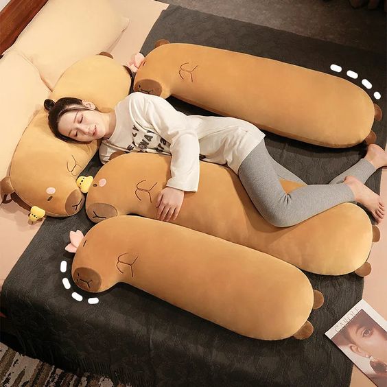 Capybara Body Pillow