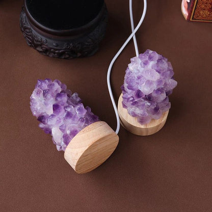 Amethyst Crystal Wishing Lamp