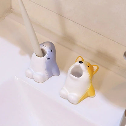 Tiny Animal Toothbrush Holders - 4 Pack