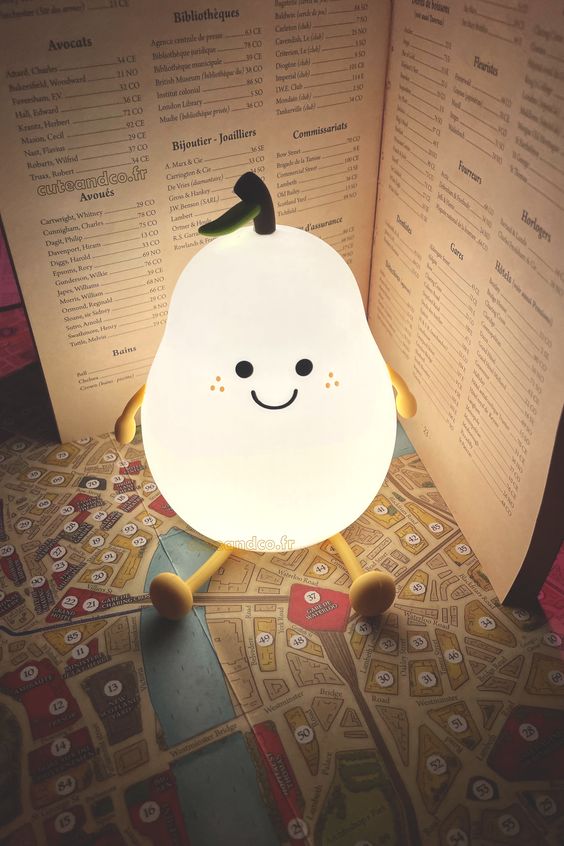 Pear Night Light