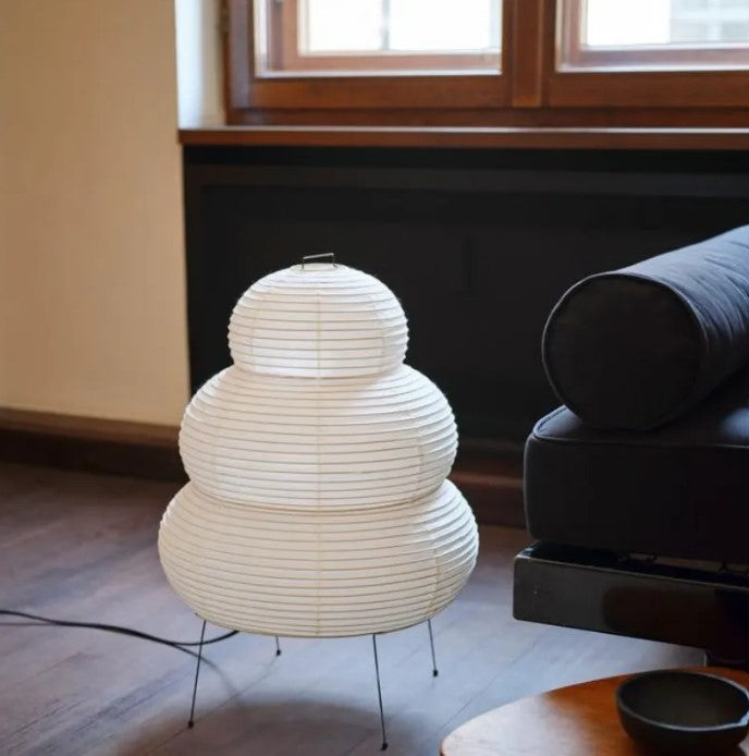 Japanese Medium Tripod Floor Lamp