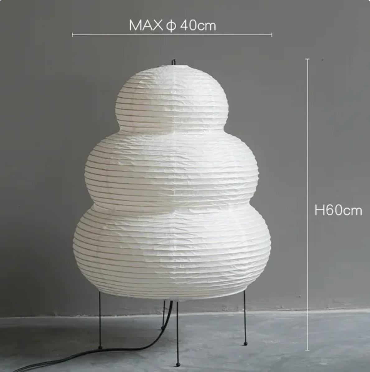 Japanese Medium Tripod Floor Lamp