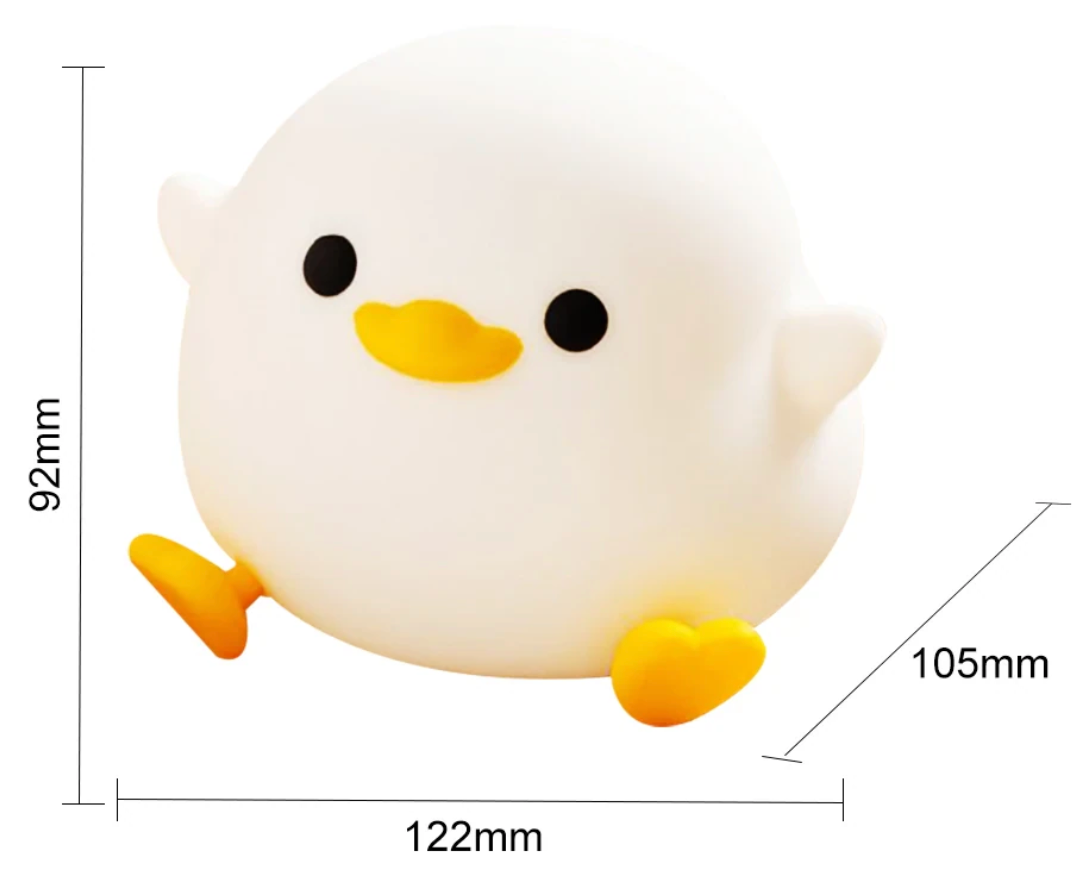 Squishy Duck Lamp Laurylshop