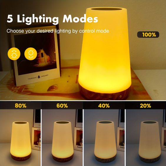 Dimmable Bedside Lamp